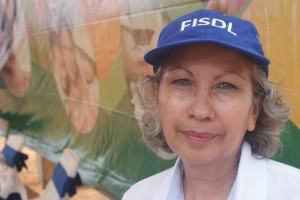 Sonia Milagro Batres de Pineda es asesora de desarrollo local del FISDL.