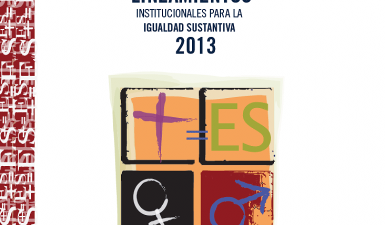 Lineamientos Institucionales para la Igualdad Sustantiva en El Salvador