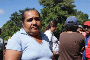 Ana Lilian Molina, habitante de una de las colonias a las que llegará la infraestructura de saneamiento que proyecta el Fondo del Agua. 