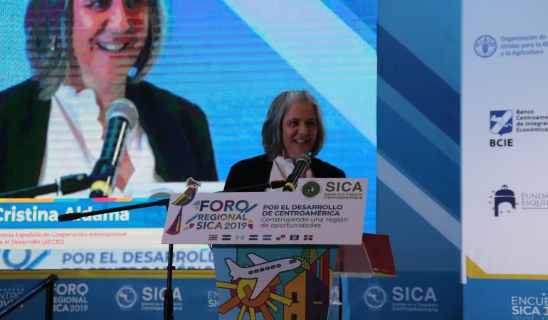La Cooperación Española apoya Foro Regional SICA 2019