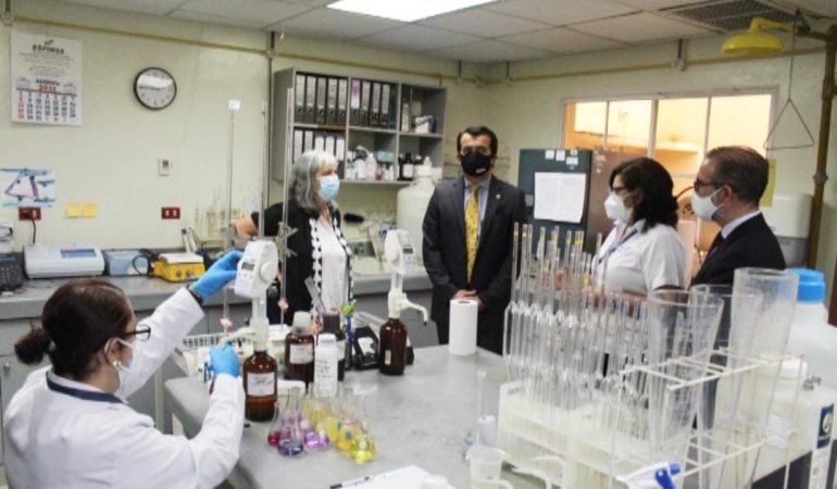 Inauguran ampliación del Edificio de Laboratorio de Calidad de Agua del MARN con apoyo de la Cooperación Española