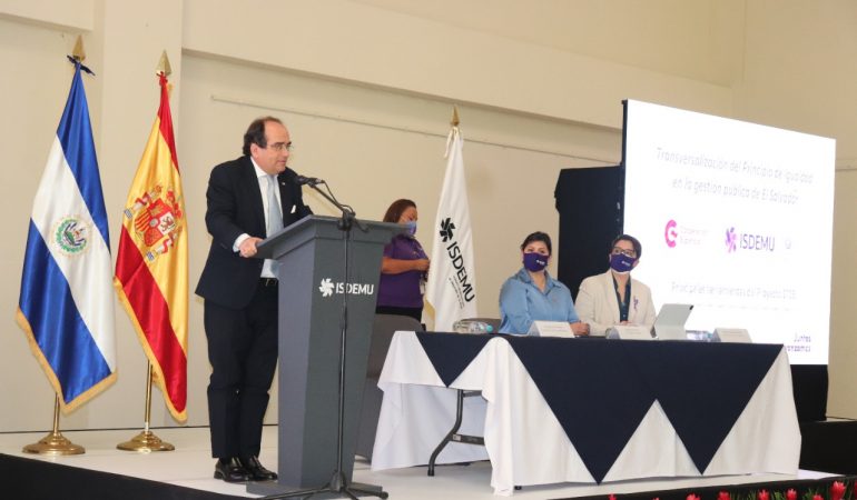 Cierre del Proyecto “Fortalecimiento de los procesos de transversalidad del principio de Igualdad en la Administración Pública Salvadoreña”